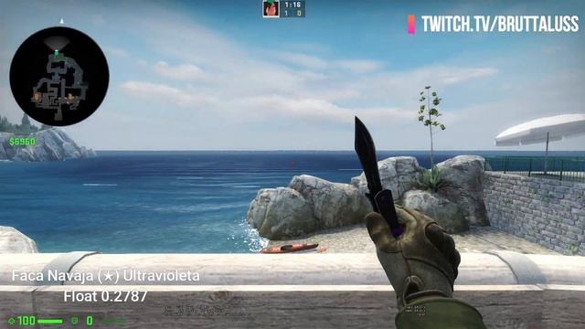 Faca Navaja (★) | Ultravioleta - Float - 0.27