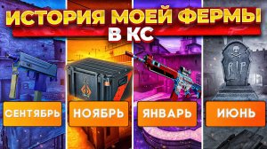 ИСТОРИЯ МОЕЙ ФЕРМЫ КС2 2024 | ЗАРАБОТОК НА АККАУНТАХ CS С PRIME | ЭТО КОНЕЦ ФАРМА КЕЙСОВ КС?!