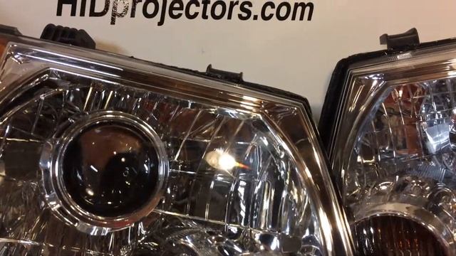 Nissan Xterra HID Headlights from www.HIDprojectors.com смотреть онлайн