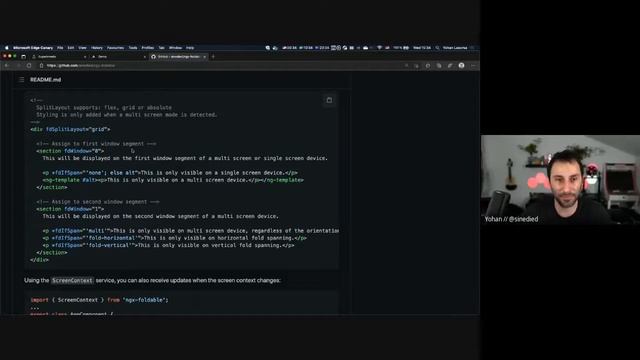Angular APAC w/ Yohan Lasorsa - Angular apps for dual-screen devices with ngx-foldable смотреть онлайн
