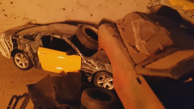Реставрация суперкара модели Lamborghini Huracan Восстановление смотреть онлайн