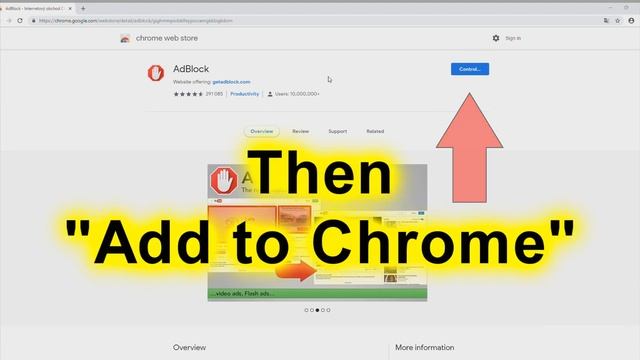 Adblock tutorial// How to install Adblock to Google Chrome// How to remove ads from browser смотреть онлайн