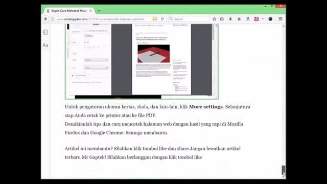 How to Print Web Page in Mozilla Firefox смотреть онлайн