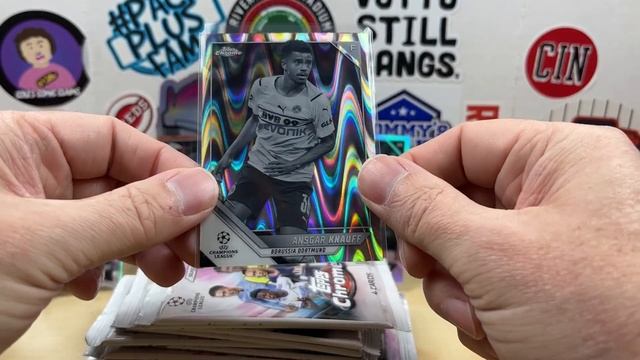 2021-22 Topps Chrome UEFA Champions League Hobby Lite Box Opening смотреть онлайн
