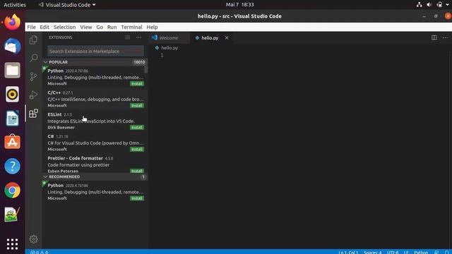 How to Install Visual Studio Code on Ubuntu Linux смотреть онлайн