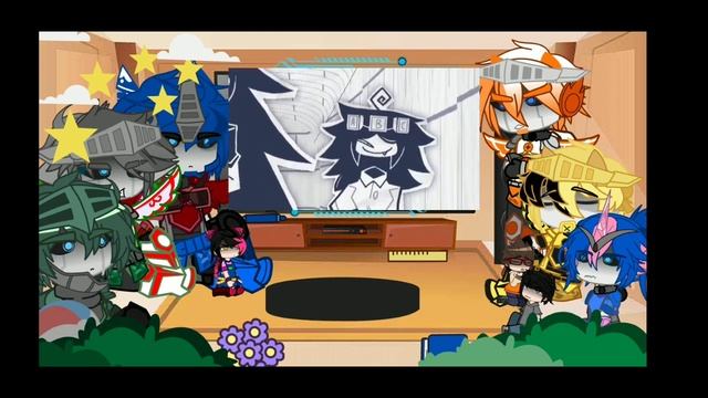 Transformers Reaction To Paper Education[basics In Behavior]#gacha #transformers