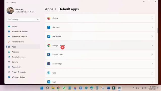 How to Change the Default Browser on Windows 11 | Set Google Chrome As Default Browser in Windows 1 смотреть онлайн
