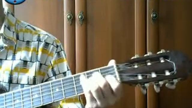 Как выучить свою первую песню на гитаре. Для начинающих с нуля. Урок первый. смотреть онлайн