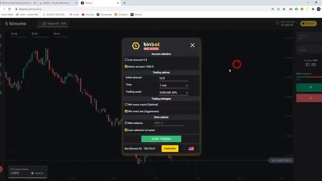 Installation Robot Binomo|| Binomo Robot Trading|| Binomo Bot Chrome|| Binomo Bot 2021||