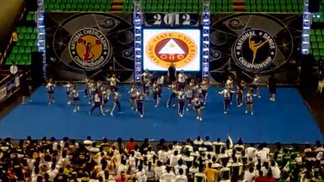 NCC Finals 2012 - TSU Firefox Cheerleading Varsity смотреть онлайн
