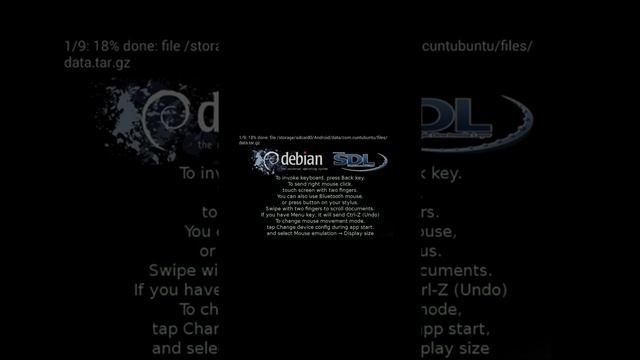 Instal linux di Android versi debian part 1 смотреть онлайн