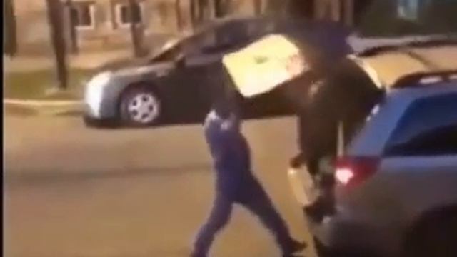 Karma Guy smashes window and instantly regrets it смотреть онлайн