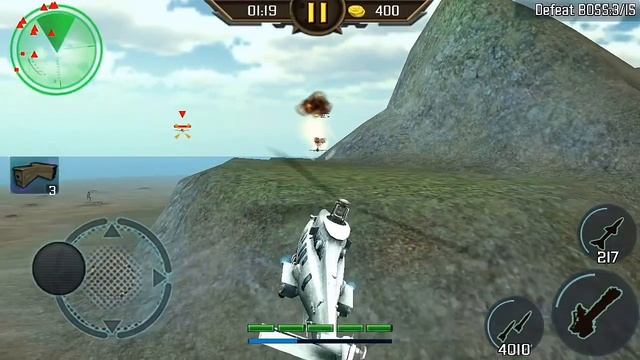 gunship strike 3d || Play with Firefox chopper || boos mod Airplan || Level [1] смотреть онлайн