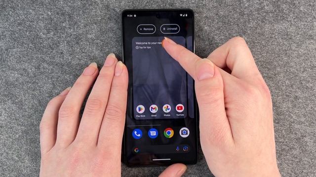 Google Pixel 7 - How to delete apps / How to uninstall apps • 📱 • 🔲 • 🚮 • Tutorial смотреть онлайн