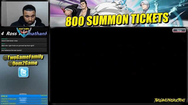 800 TICKETS SUMMONING PREMIUM/BRAVE SOULS and 4/5 STAR TICKETS! Bleach Brave Souls смотреть онлайн