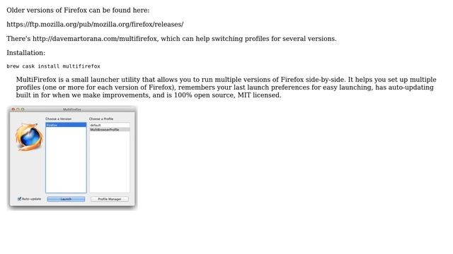 Apple: Keeping old version of Firefox while updating to new version (2 Solutions!!) смотреть онлайн