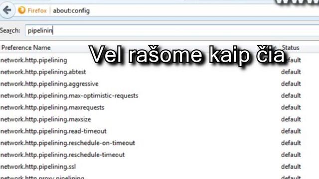 Pasidaryk pats-Kaip padidinti Mozilla Firefox greiti(how to make mozilla firefox faster) смотреть онлайн