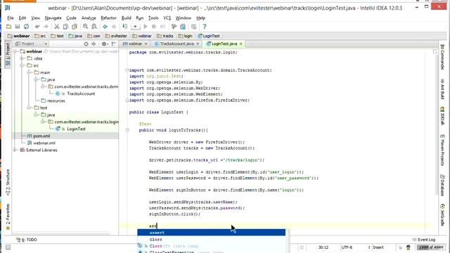 First Selenium Simplified WebDriver Webinar Using Java смотреть онлайн