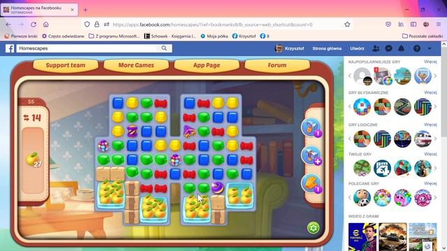 Homescapes na Facebooku — Mozilla Firefox 2021 10 15 15 24 14 смотреть онлайн