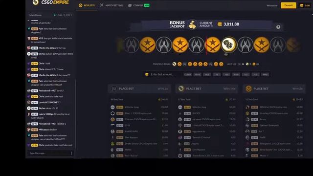 CSGOEMPIRE DISCORD SERVER смотреть онлайн