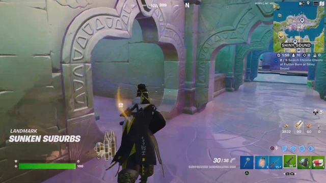 Search Chrome chests Flutter Barn or Shiny Sound - Fortnite Week 7 Weekly Quests смотреть онлайн