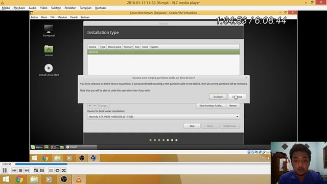 Muhammad Ridho Ikhsani 16630579 Instalasi Linux Mint смотреть онлайн