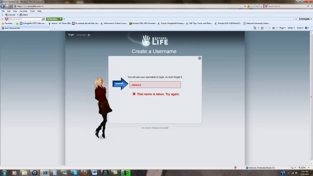 Creating a Second Life Account смотреть онлайн