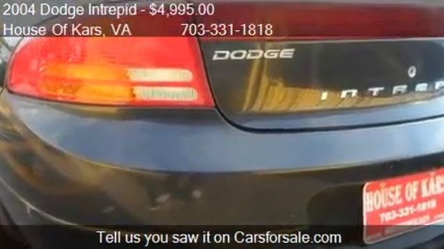 2004 Dodge Intrepid SE - for sale in Manassas, VA 20110 смотреть онлайн