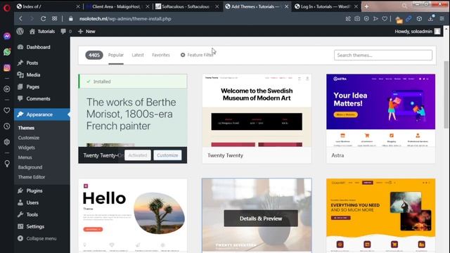 WordPress tutorial for beginners | Installing WordPress | Tutorial 3 смотреть онлайн