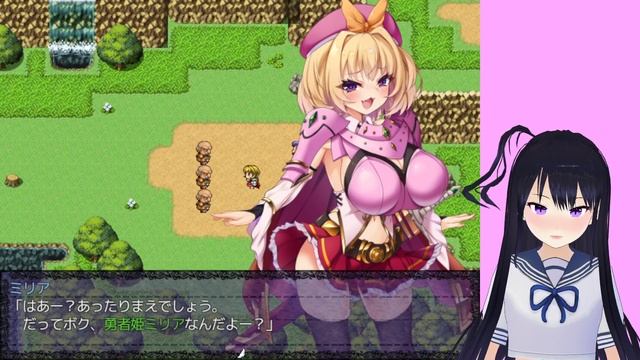【サークル☆フェアリーフラワー】勇者姫ミリア実況＃1【Vtuber：星空みのり】