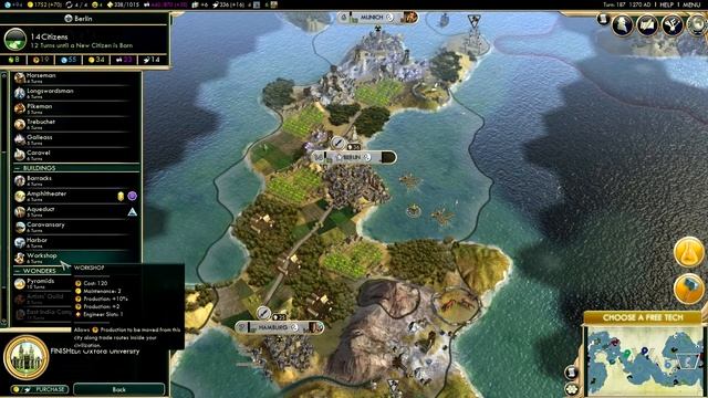Civilization V: Brave New World - Germany - E09 - Hello, America! смотреть онлайн