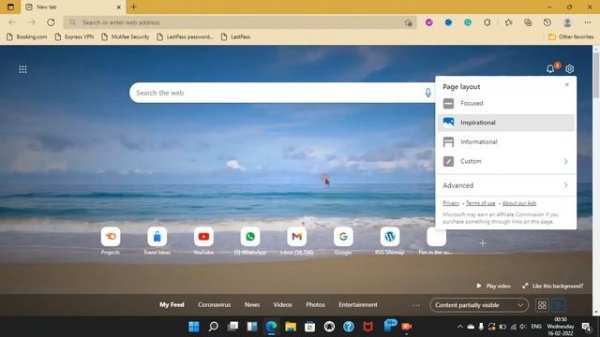 Microsoft Edge Customization and Background Setup | Hidden Features and Settings of Microsoft Edge