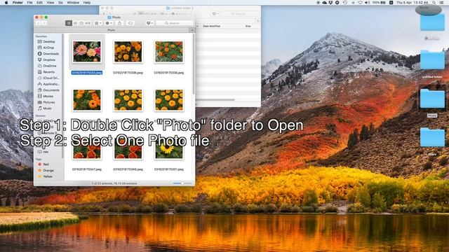 macOS Open the Selected Items Keyboard Shortcuts Demo смотреть онлайн