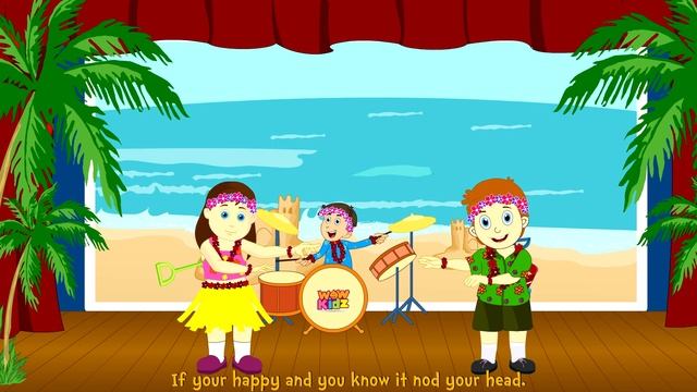 If You're Happy & You Know It with English Subtitles - Nursery Rhymes & Songs in HD | Kids Rhymes смотреть онлайн