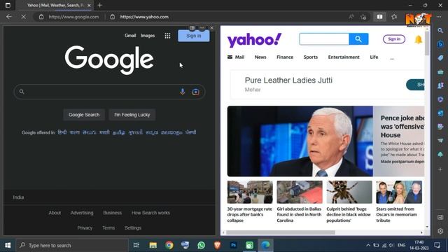 How to Enable Split screen on Microsoft Edge? | Quick Method | Namma Ooru Tech смотреть онлайн