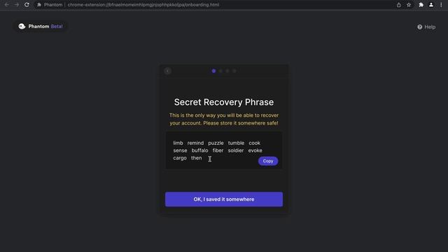 Phantom Wallet Setup Guide 