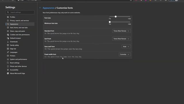 How To Customize Text Fonts on Microsoft Edge Browser смотреть онлайн
