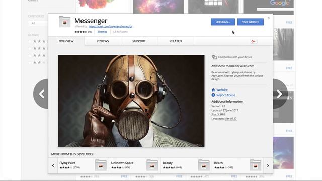 How to Change Google Chrome Background Theme смотреть онлайн