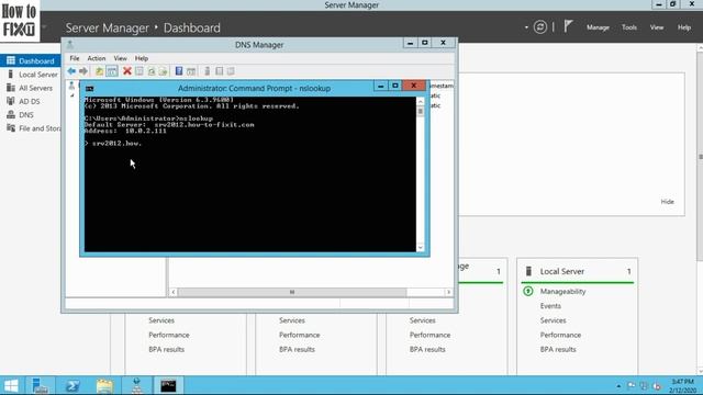 DNS Configure on Windows Server 2012 R2 смотреть онлайн