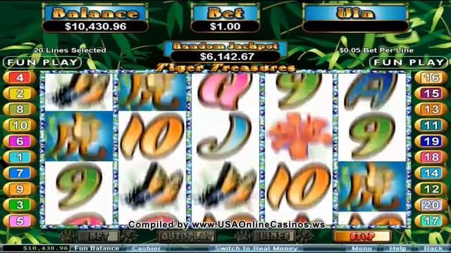 Desert Nights Casino - Tiger Treasures Slots смотреть онлайн