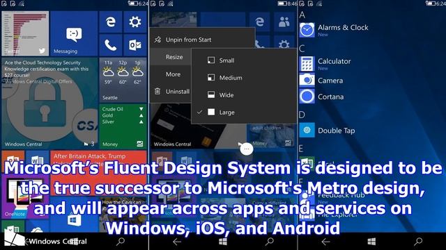 Microsoft shows off its fluent design changes to windows 10 смотреть онлайн