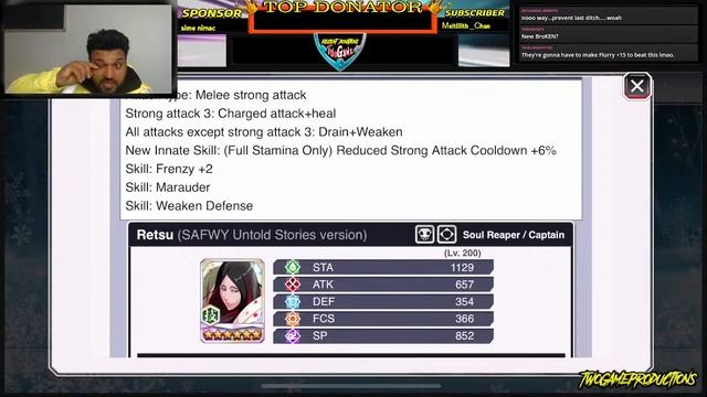 NEW RETSU and PVP GOD KENPACHI STATS, SKILLS & GAMEPLAY Bleach Brave Souls смотреть онлайн
