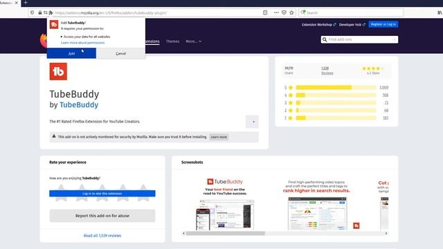 How To Install TubeBuddy on FireFox - Simple & Quick смотреть онлайн