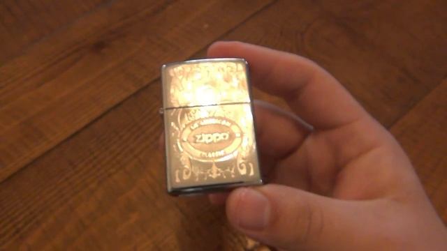 Zippo Review : Crown Stamp "American Classic" (Engraved Lid Top) смотреть онлайн