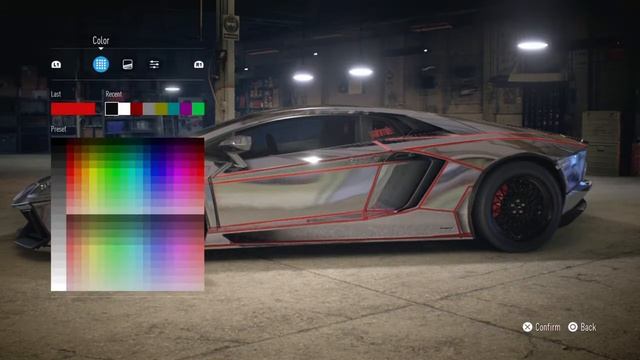 2014 lamborghini aventador chrome with gloss black tron lines смотреть онлайн