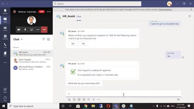 Automate HR Requests with a Microsoft Teams HR Chatbot смотреть онлайн