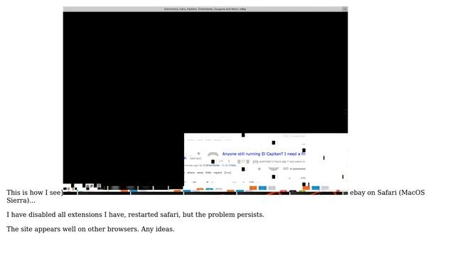 Apple: Cannot visit ebay.com with safari on MacOS Sierra смотреть онлайн