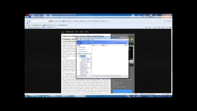 How to Install & Use Eusing Free Registry Cleaner Tutorial смотреть онлайн