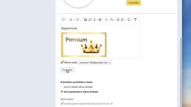 Yandex Mailde nasıl imza eklenir ? смотреть онлайн