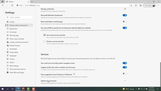 How To Change Default Search Engine To Google in Microsoft Edge Search Bar - Bangla смотреть онлайн
